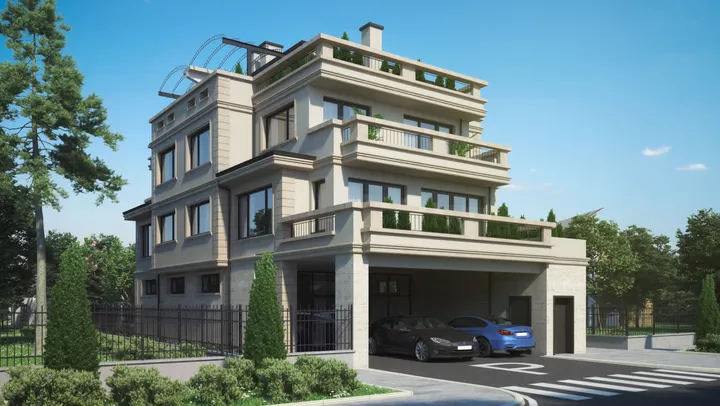 Жилищна сграда с магазин в гр. Мартен