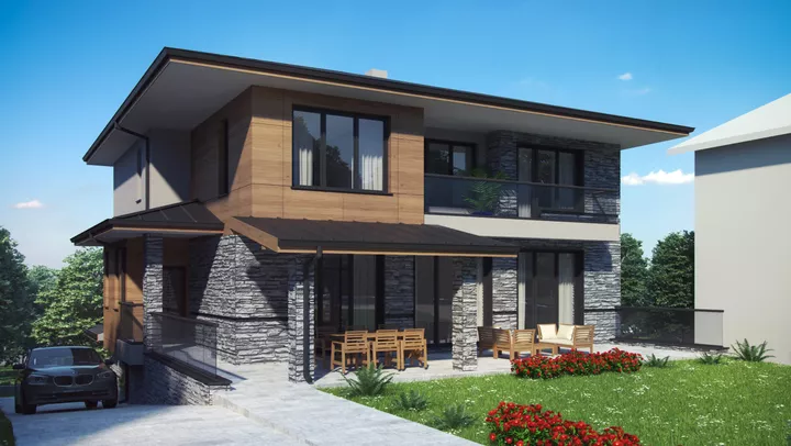 Проект на къща в гр. София