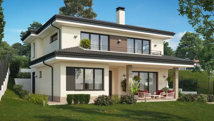 Проект на къща в гр. Банкя