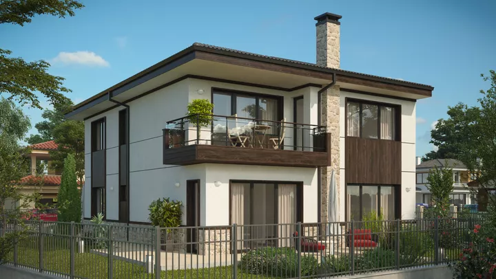 Проект на къща в гр. София