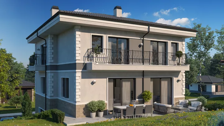 Проект на къща в с. Бистрица