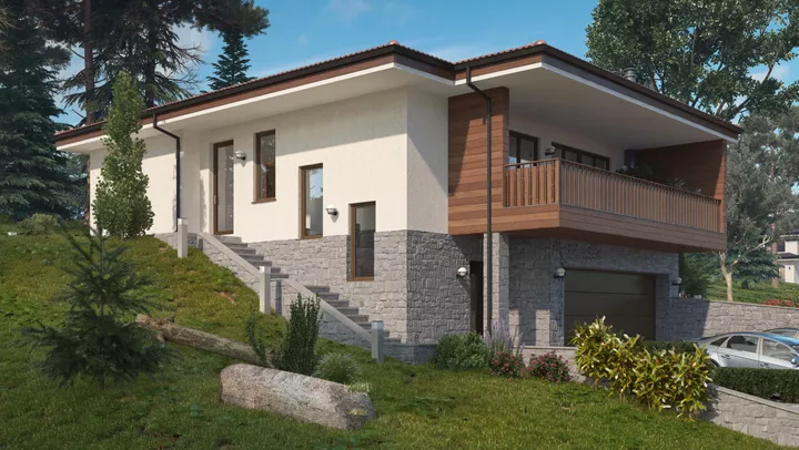 Проект на къща в с. Герман