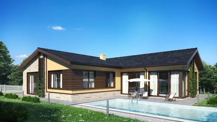 Проект на къща в общ. Елин Пелин