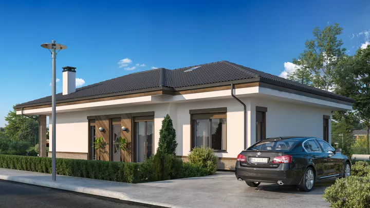 Проект на къща в гр. Хисаря