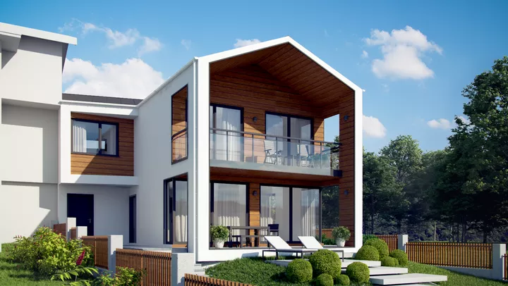 Проект на къща в гр. Черноморец