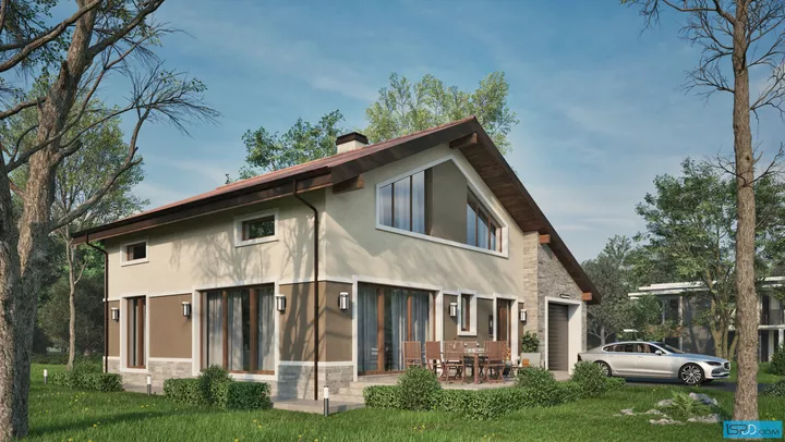 Проект на къща в с. Волуяк