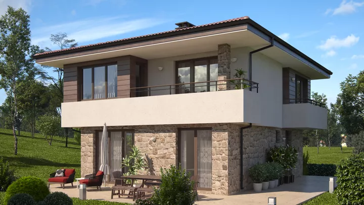 Проект на къща в с. Драгичево