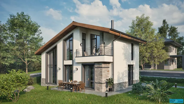 Проект на къща в гр. Нови Искър