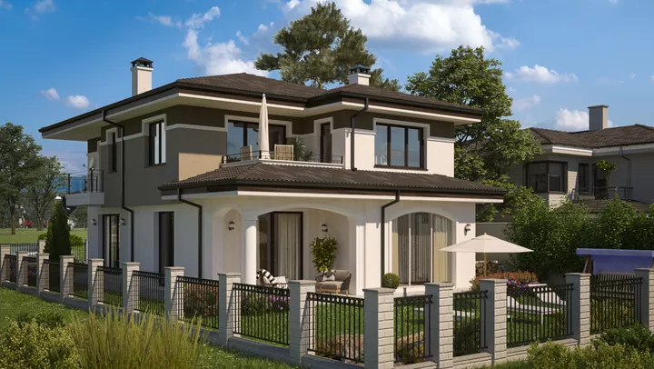 Проект на къща в гр. Бургас