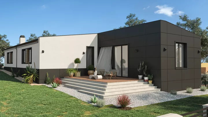 Проект на къща в с. Побит камък