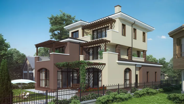 Проект на къща в гр. Ямбол