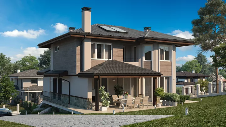 Проект на къща в гр. Банкя