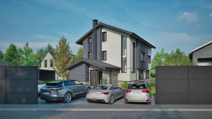 Проект на къща в с. Кривина