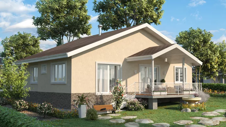 Проект на къща в с. Войнеговци