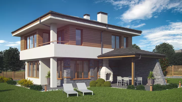Проект на къща в с. Боснек