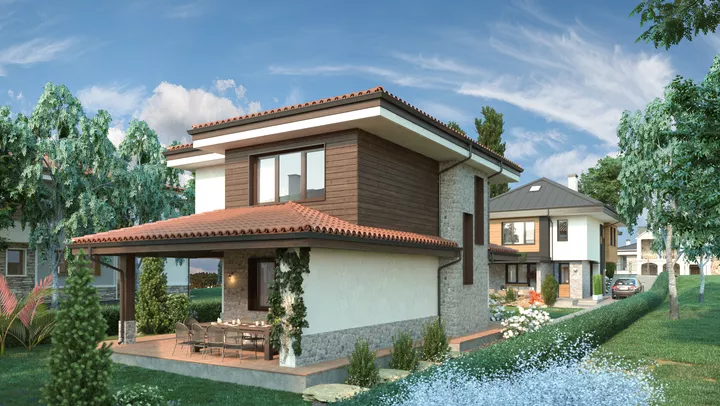 Проект на къща в кв. Овча купел