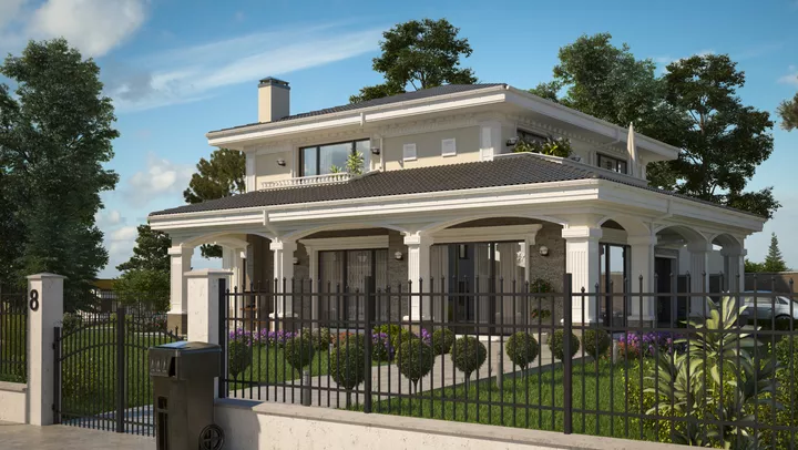 Проект на къща в гр. Харманли