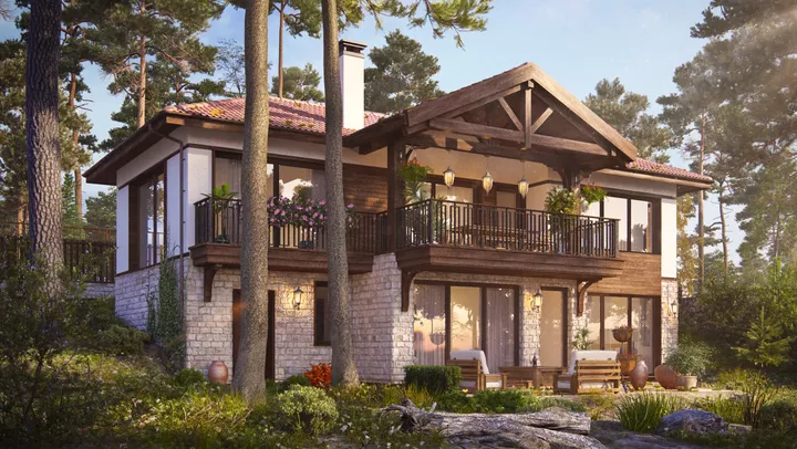 Проект на къща в гр. Банкя