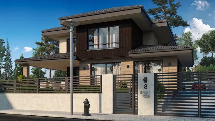 Проект на къща във в.з Горна Баня