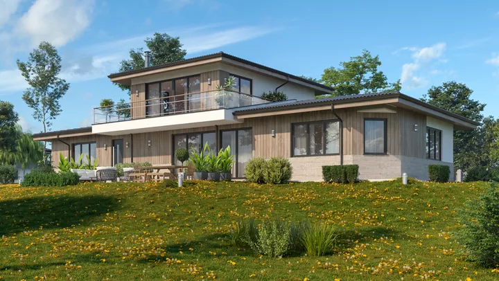 Проект на къща в с. Габра