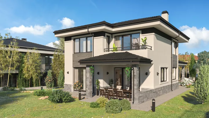 Проект на къща в гр. Банкя