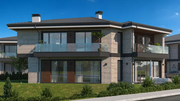 Проект на къща в м. Косанин дол, гр. София