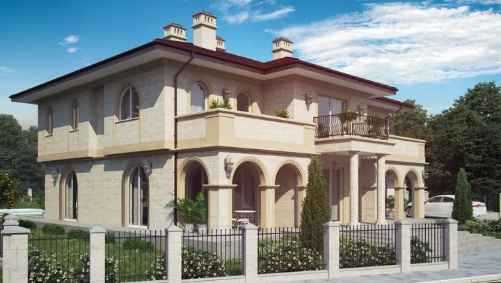 Проект на къща в гр. Левски