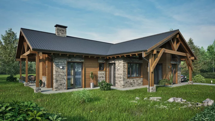 Проект на къща в гр. Банско