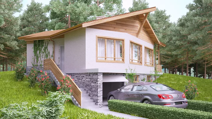 Проект на къща в гр. Батак