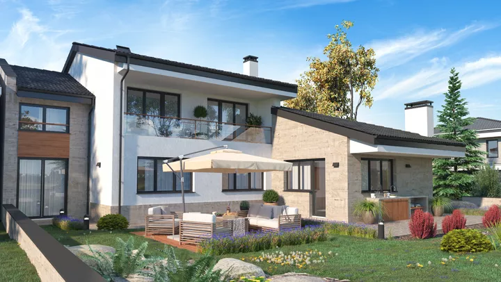 Проект на къща в гр. Ботевград