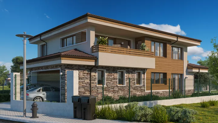 Проект на къща в кв. Иваняне, гр. Банкя