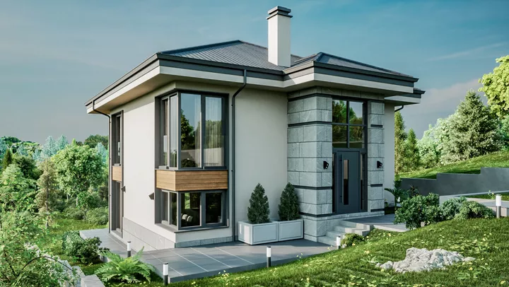 Проект на къща в гр. София