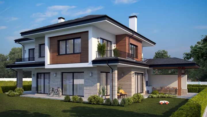 Проект на къща в гр. Банкя