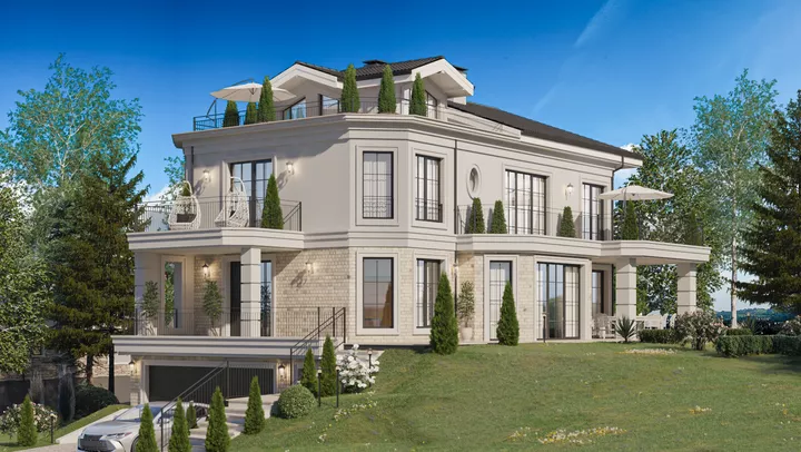 Проект на къща в гр. София