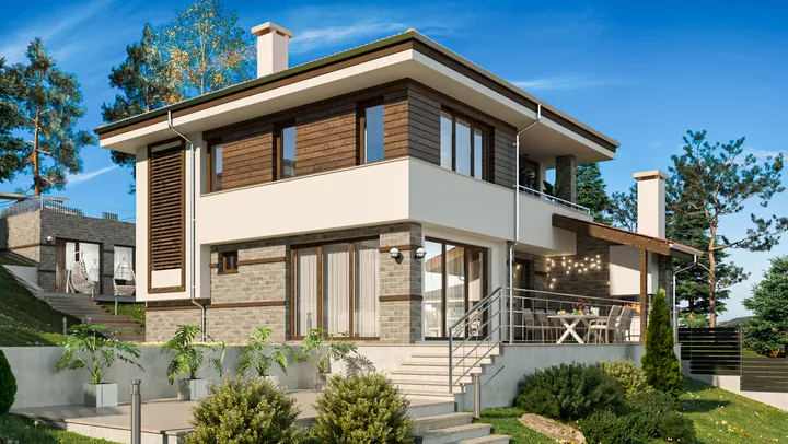 Проект на къща в гр. Банкя