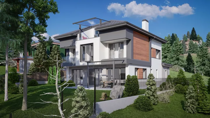 Проект на къща в с. Бистрица