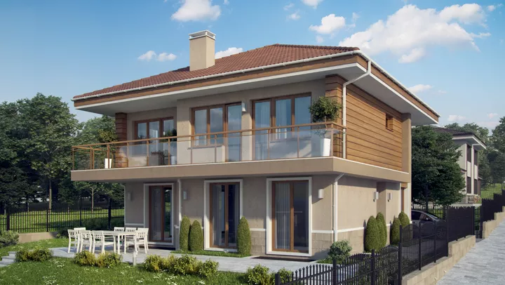 Проект на къща в общ. Бургас