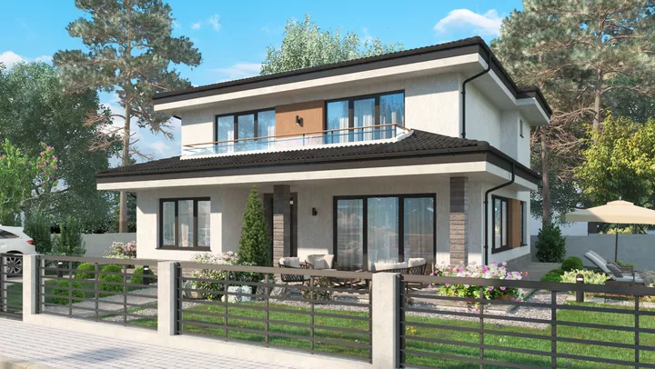 Проект на къща в кв. Долни Богров