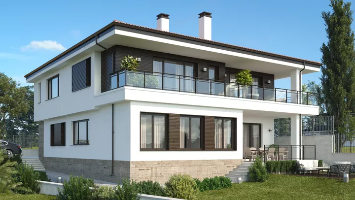 Проект на къща в гр. Цар Калоян