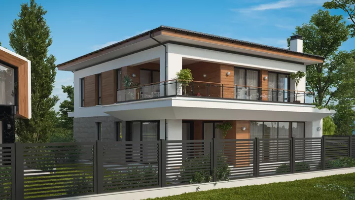 Проект на къща в с. Волуяк