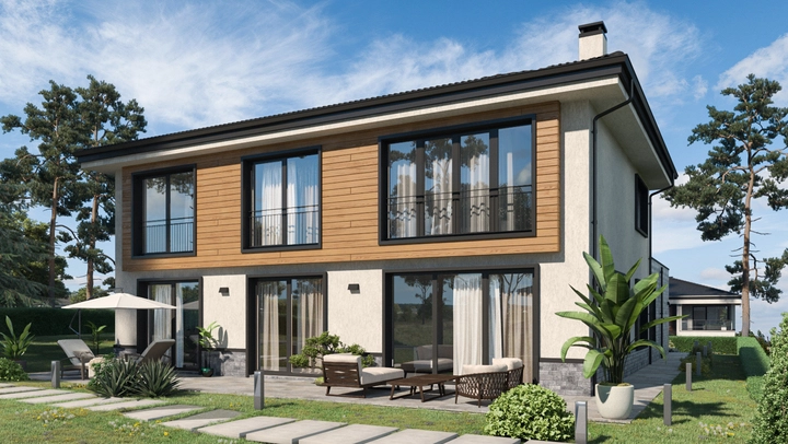 Проект на къща във в.з. Банкя 