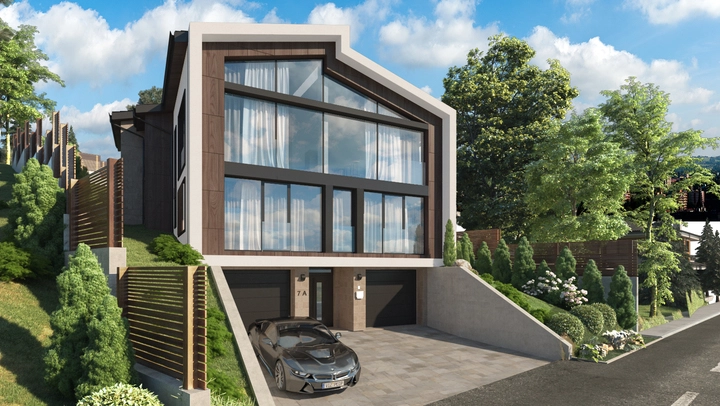 Проект на къща в гр. Банкя