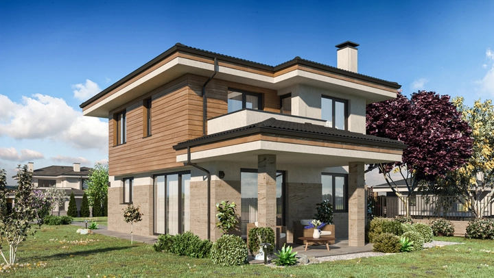 Проект на къща в с. Долни Богоров