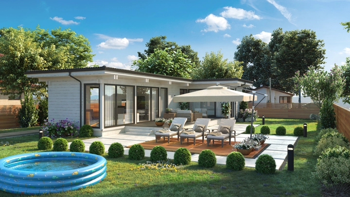 Проект на къща в с. Долни Раковец