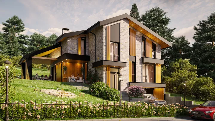 Проект на къща в гр. София