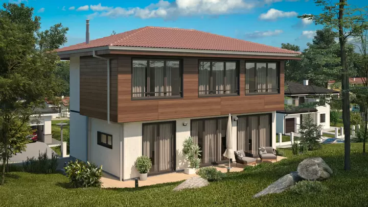 Проект на къща в с. Герман