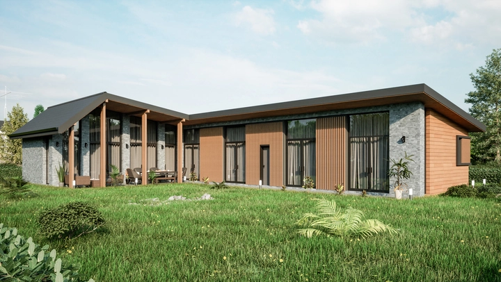 Проект на къща в с. Горни Окол