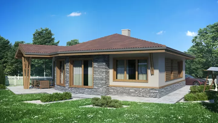 Проект на къща в с. Кленовик
