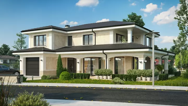 Проект на къща в гр. Бургас