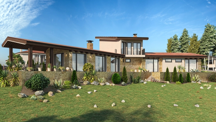 Проект на къща в с. Лозеница